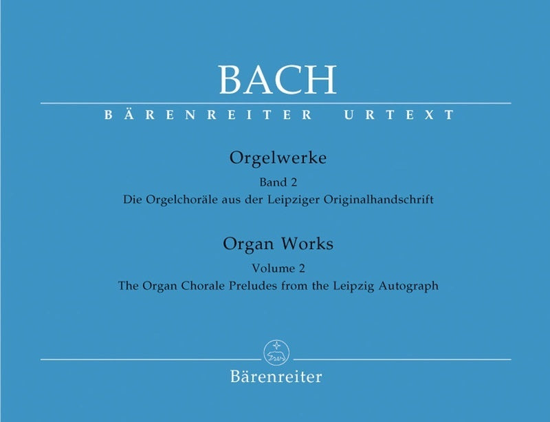 BACH - ORGAN WORKS VOL 2 URTEXT