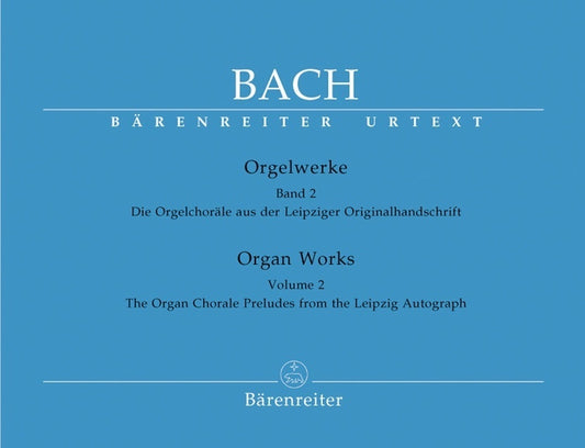 BACH - ORGAN WORKS VOL 2 URTEXT