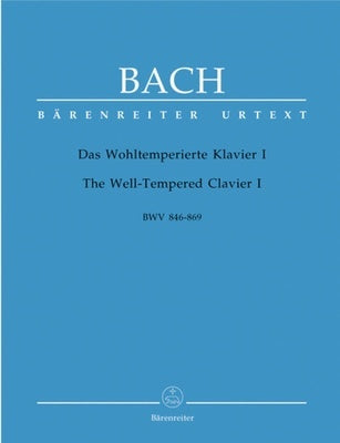 BACH - PRELUDES AND FUGUES BK 1 BWV 846-869 URTEXT