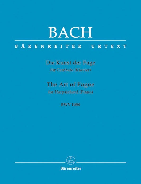 BACH - ART OF THE FUGUE BWV 1080 URTEXT