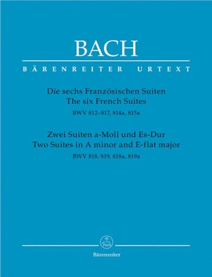 6 FRENCH SUITES & 2 SUITES A MIN E FLAT BWV 812-819