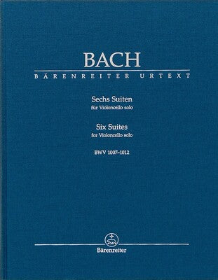 BACH - 6 SUITES BWV 1007-1012 CELLO SOLO HARDCOVER