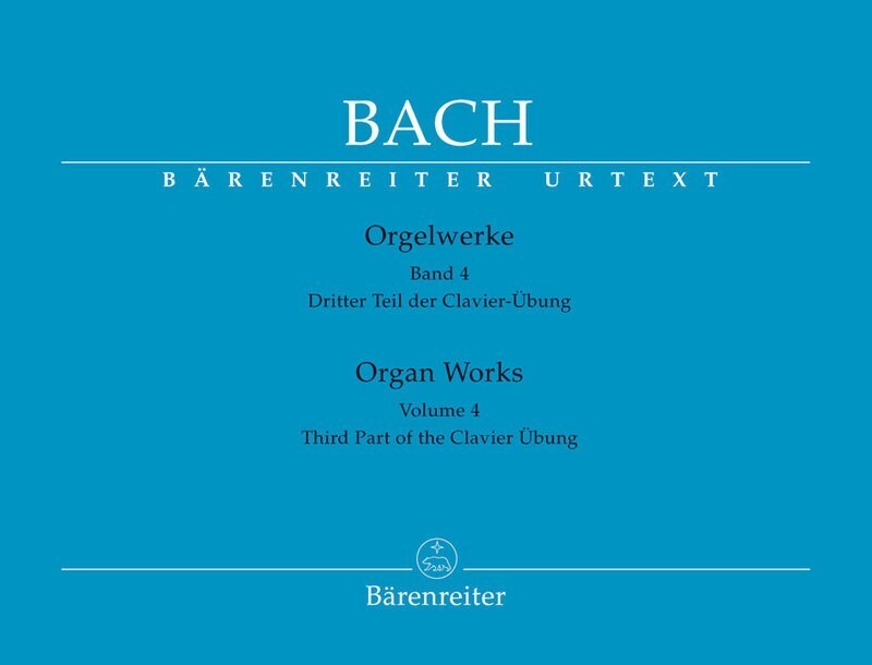 BACH - ORGAN WORKS VOL 4 URTEXT