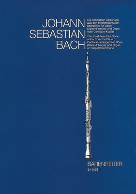 BACH - MOST BEAUTIFUL SOLOS CHURCH CANTATAS OBOE/PIANO