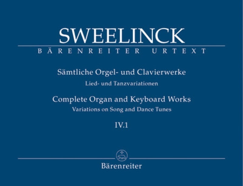 SWEELINCK - COMPLETE ORGAN & KEYBOARD WORKS VOL IV.I