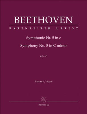 BEETHOVEN - SYMPHONY NO 5 C MINOR OP 67 FULL SCORE