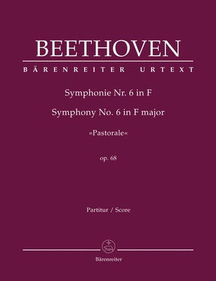 BEETHOVEN - SYMPHONY NO 6 F MAJOR OP 68 PASTORALE FULL SCORE