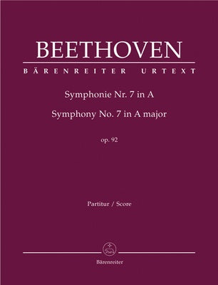 BEETHOVEN - SYMPHONY NO 7 A MAJOR OP 92 FULL SCORE