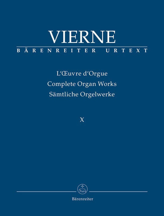 VIERNE - COMPLETE ORGAN WORKS 10