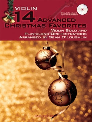 14 ADVANCED CHRISTMAS FAVORITES VIOLIN BK/CD
