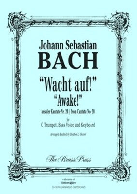 AWAKE FOR TRUMPET BASS VOICE AND KEYBOARD