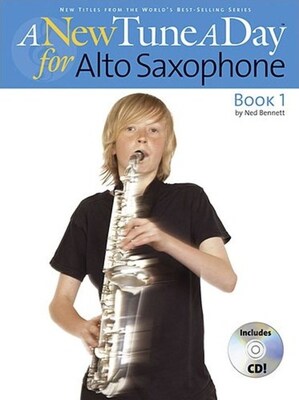 A NEW TUNE A DAY ALTO SAX BK 1 BK/OLA