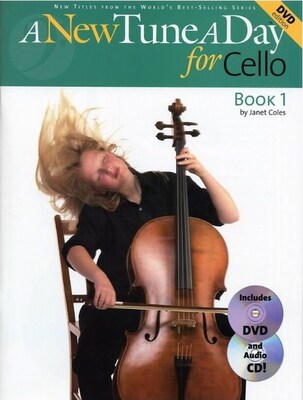 A NEW TUNE A DAY CELLO BK 1 BK/CD/DVD
