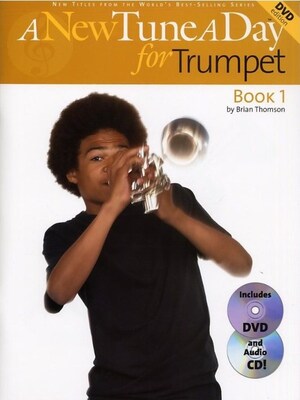 A NEW TUNE A DAY TRUMPET BK 1 BK/CD/DVD