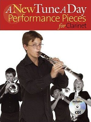 A NEW TUNE A DAY PERFORMANCE PIECES CLARINET BK/CD