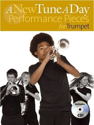 A NEW TUNE A DAY PERFORMANCE PIECES TRUMPET BK/CD