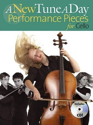 A NEW TUNE A DAY PERFORMANCE PIECES CELLO BK/CD