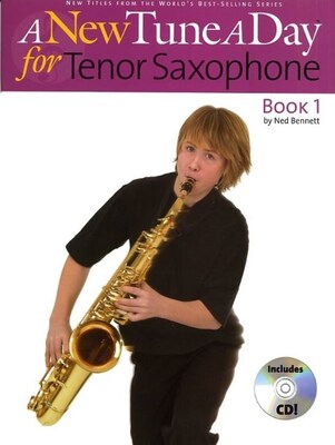 A NEW TUNE A DAY TENOR SAX BK 1 BK/CD