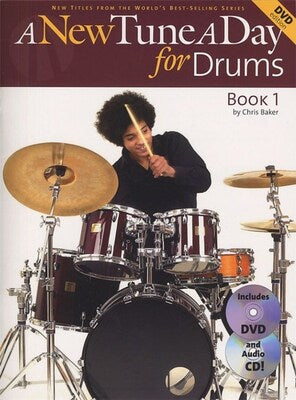 A NEW TUNE A DAY DRUMS BK 1 BK/CD/DVD