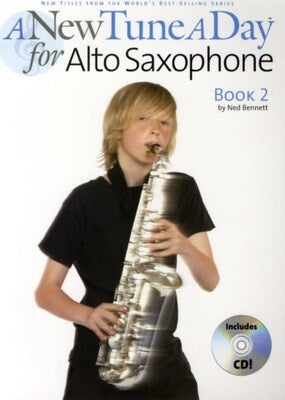 A NEW TUNE A DAY ALTO SAX BK 2 BK/CD