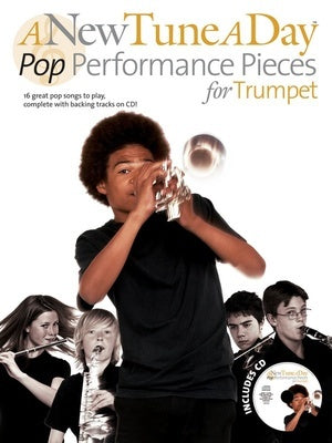 A NEW TUNE A DAY POP PERFORMANCE PIECES TRUMPET BK/CD