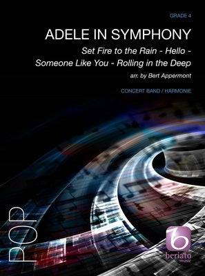 ADELE IN SYMPHONY FOR CONCERT BAND CB4 SC/PTS