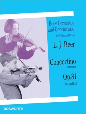 BEER - CONCERTINO D MINOR OP 81 VIOLIN/PIANO