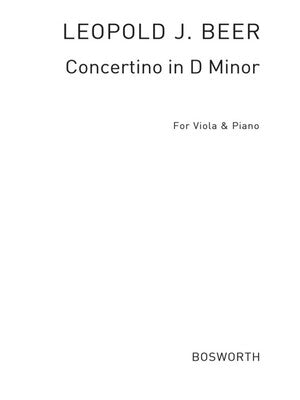 BEER - CONCERTINO D MINOR OP 81 VIOLA/PIANO (POD)