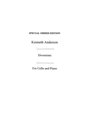 ANDERSON - DIVERSIONS BK 1 FOR CELLO/PIANO (POD)