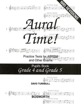 AURAL TIME PUPILS BK GR4-5 TURNBULL