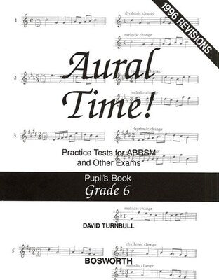 AURAL TIME PUPILS BK GR6 TURNBULL ABRSM