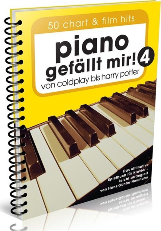 PIANO GEFALLT MIR! 50 CHART & FILM HITS BK 4