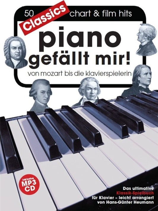 PIANO GEFALLT MIR! 50 CLASSICS BK/CD