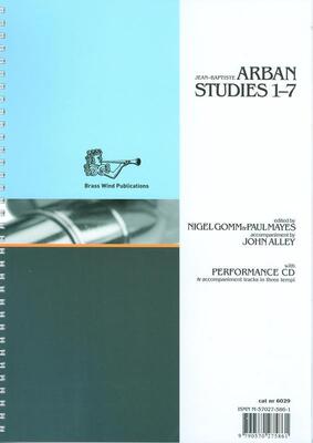 ARBAN STUDIES 1-7 TRUMPET BK/CD