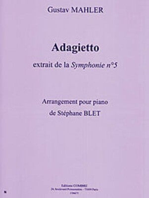 ADAGIETTO FROM SYMPHONY NO 5 PIANO