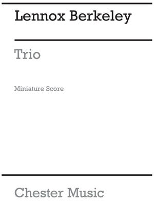 BERKELEY - STRING TRIO OP 19 SCORE