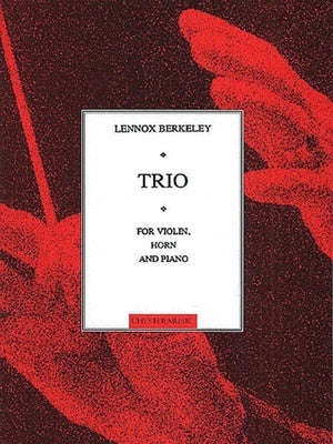 BERKELEY - TRIO FOR VIOLIN, HORN AND PIANO SC/PTS