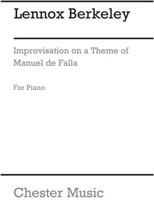 BERKELEY - IMPROVISATION ON THEME OF DE FALLA PIANO (POD)