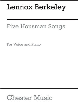 BERKELEY 5 HOUSMAN SONGS HIGH VOICE(ARC)