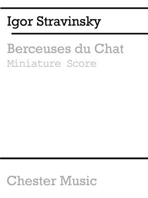 BERCEUSES DU CHAT (MINIATURE SCORE)