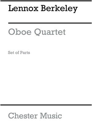 BERKELEY OBOE QUARTET SET OF PARTS(ARC)