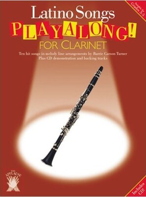 APPLAUSE PLAYALONG LATIN CLARINET BK/CD