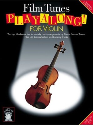 APPLAUSE PLAYALONG FILM TUNES VLN BK/CD