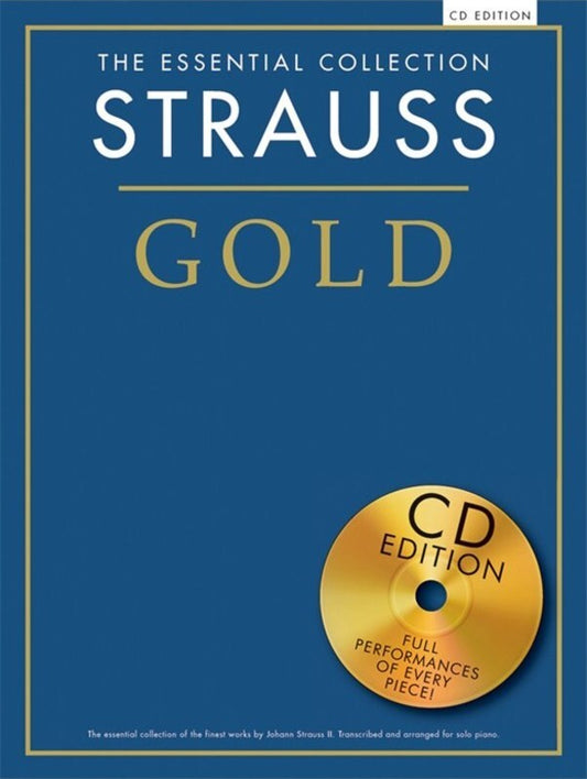 THE ESSENTIAL COLLECTION STRAUSS GOLD BK/CD