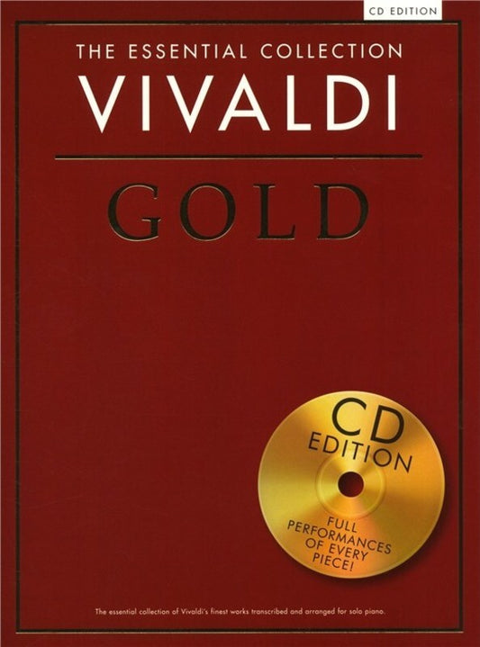 THE ESSENTIAL COLLECTION VIVALDI GOLD BK/CD