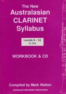 AUSTRALASIAN CLARINET SYLLABUS BK/CD LEV 9 -14