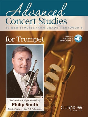ADVANCED CONCERT STUDIES FOR TRUMPET BK/OLA