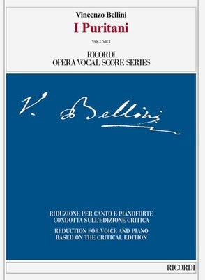BELLINI - I PURITANI VOCAL SCORE ITA/ENG