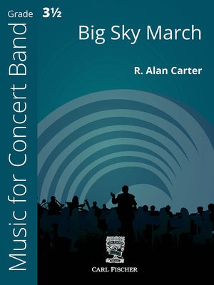 BIG SKY MARCH FOR CONCERT BAND CB3.5 SC/PTS