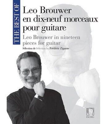BEST OF LEO BROUWER 19 PIECES FOR GUITAR